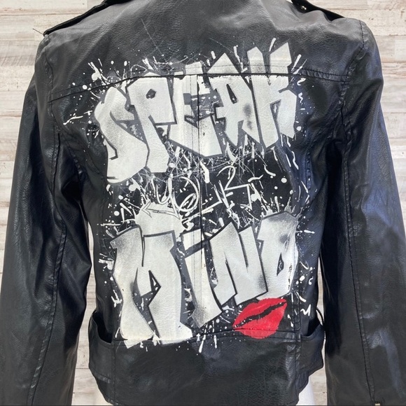 Rue 21 Motorcycle Jacket - Picture 8 of 9